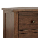 Duchy-Acacia-3-Drawers-Chest from Roseland Furniture