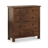 Duchy-Acacia-2-Over-3-Drawers-Chest from Roseland Furniture