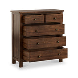 Duchy-Acacia-2-Over-3-Drawers-Chest from Roseland Furniture