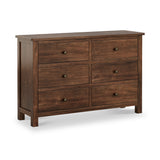 Duchy-Acacia-6-Drawers-Chest from Roseland Furniture