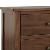 Duchy-Acacia-6-Drawers-Chest from Roseland Furniture