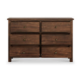 Duchy-Acacia-6-Drawers-Chest from Roseland Furniture