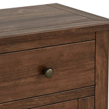 Duchy-Acacia-2-Drawer-Small-Sideboard from Roseland Furniture