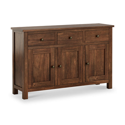 Duchy Acacia 3 Drawer Large Sideboard