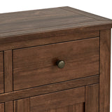 Duchy-Acacia-3-Drawer-Large-Sideboard from Roseland Furniture