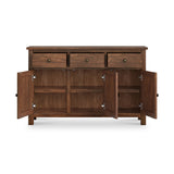 Duchy-Acacia-3-Drawer-Large-Sideboard from Roseland Furniture