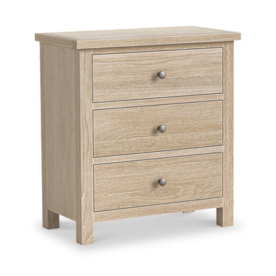 Trelan Oak 3 Drawer Chest of Drawers