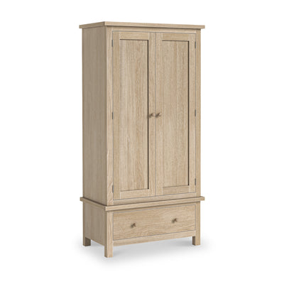 Trelan Oak Double Wardrobe