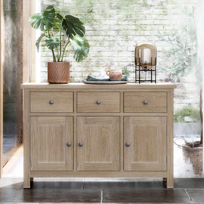 Trelan Oak Large Sideboard