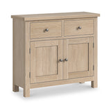 Trelan-Oak-Small-Sideboard-Cabinet from Roseland Furniture