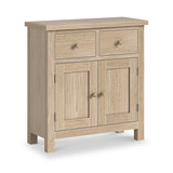 Trelan-Oak-Mini-Sideboard-Cabinet from Roseland Furniture