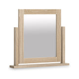 Trelan-Oak-Vanity-Mirror from Roseland Furniture