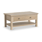 Trelan-Oak-Coffee-Table-w-Shelf from Roseland Furniture