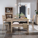 Trelan-oak-120cm-165cm-ext-dining-table from Roseland Furniture