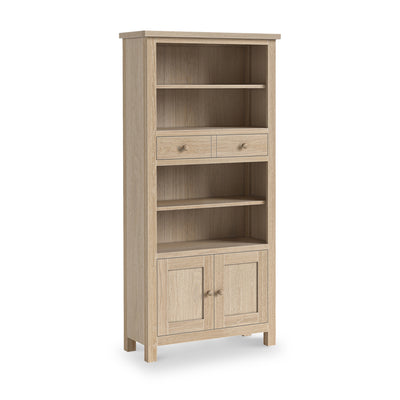 Trelan Oak Display Bookcase