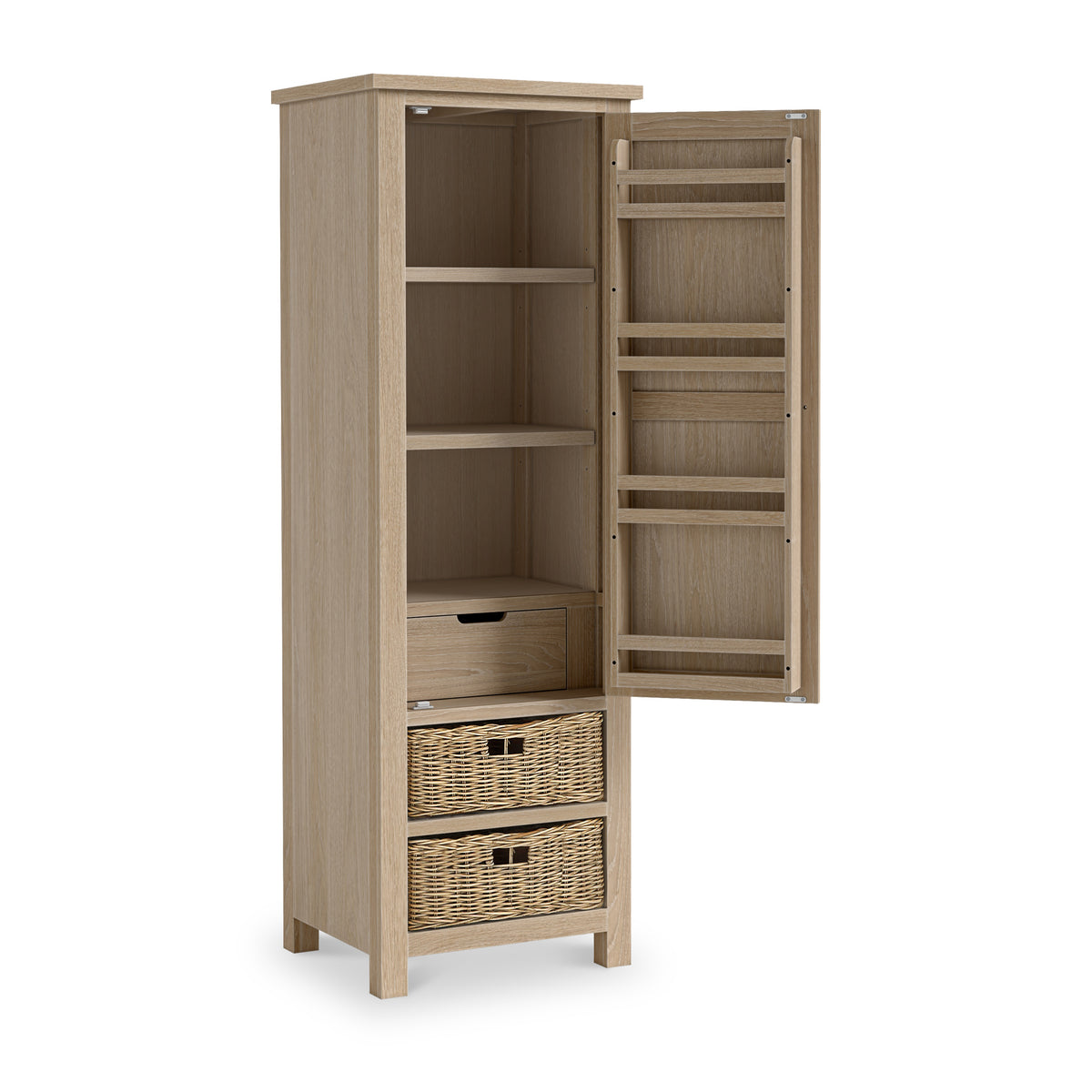 Trelan-Oak-3-Drawer-Larder from Roseland Furniture