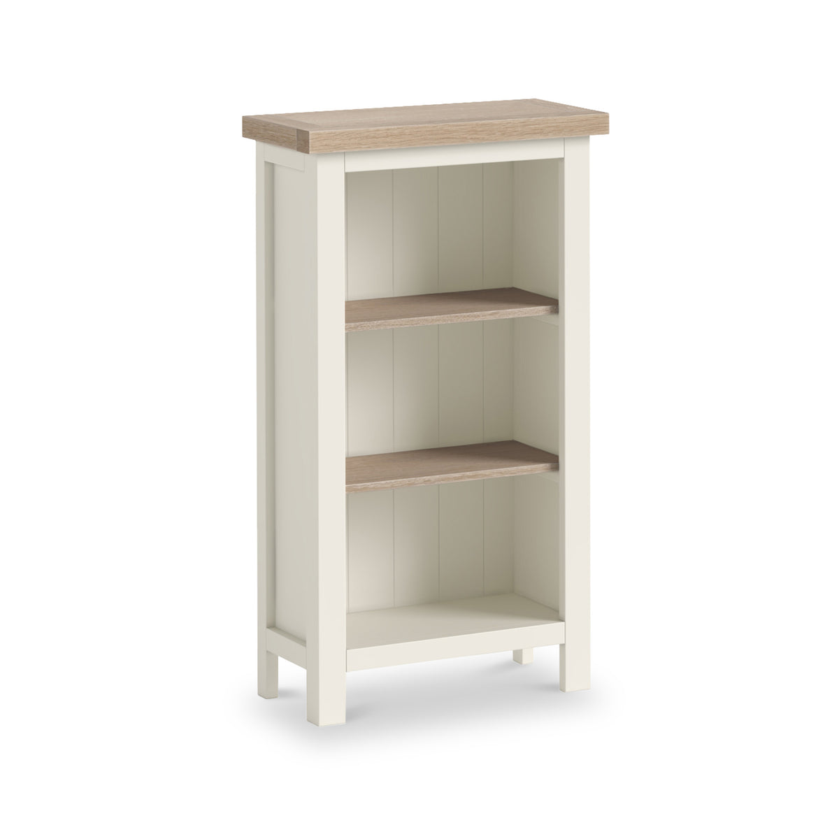 Trelan Painted Small Bookcase Coconut from Roseland Furniture