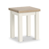 Trelan Painted Side Table Coconut from Roseland Furniture