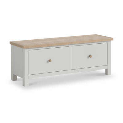 Trelan Painted 2 Drawer Blanket Bench