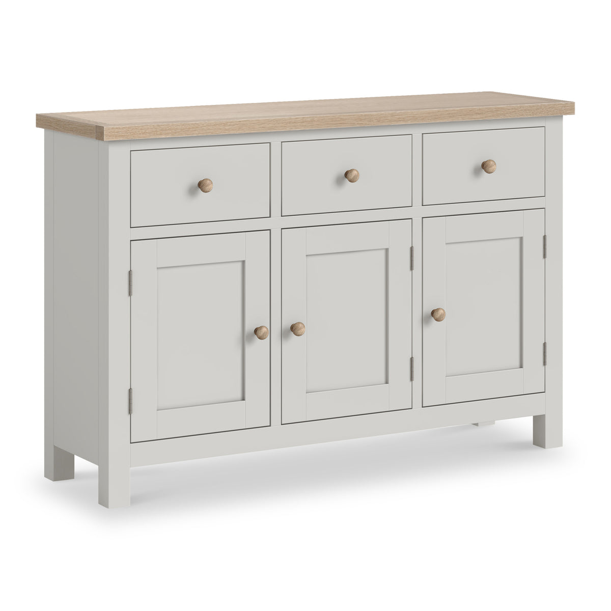 Trelan Painted Large Sideboard Light Grey from Roseland Furniture