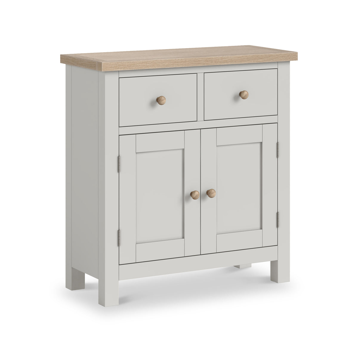 Trelan Painted Mini Sideboard Light Grey from Roseland Furniture