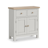 Trelan Painted Mini Sideboard Light Grey from Roseland Furniture