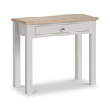 Trelan Painted Single Drawer Dressing Table Light Grey from Roseland Furniture