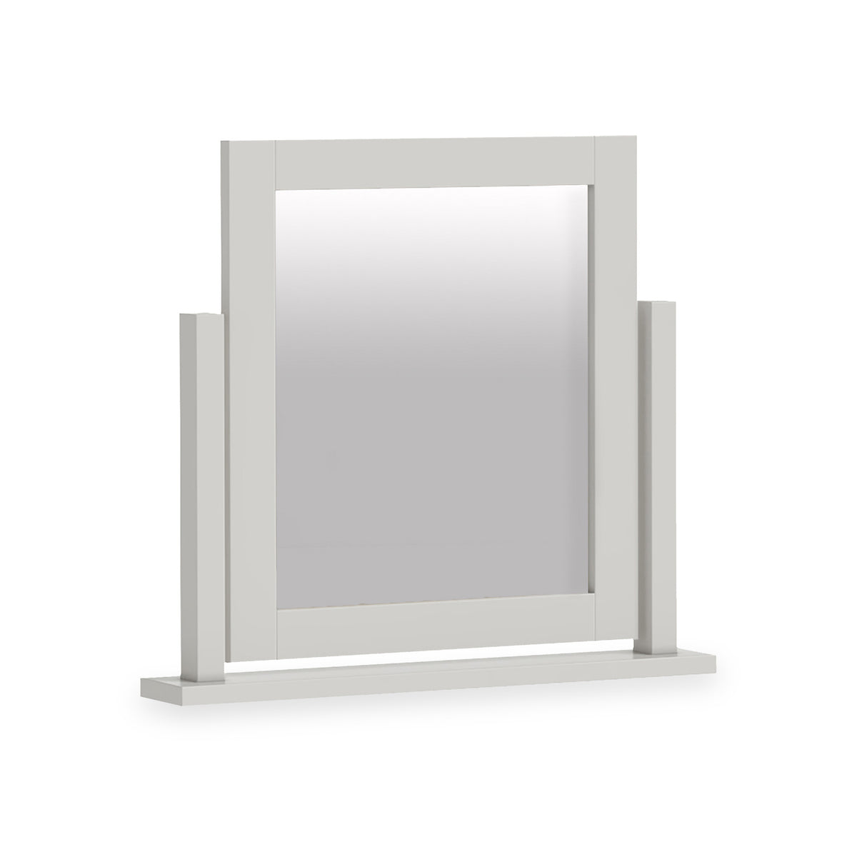 Trelan Painted Vanity Mirror Light Grey from Roseland Furniture