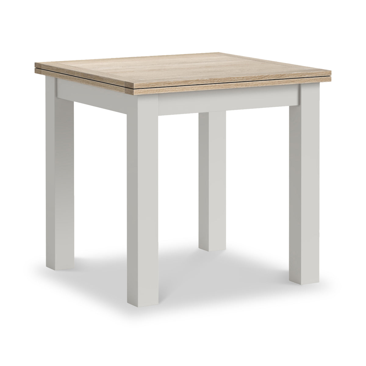 Trelan Painted 80 160cm Flip Top Dining Table Grey from Roseland Furniture