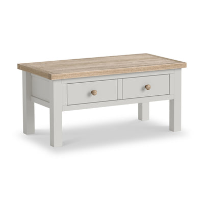 Trelan Painted Coffee Table with Drawer