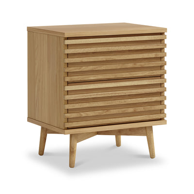 Kari Light Oak Bedside Table