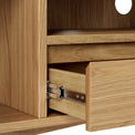 Kari-oak-190cm-extra-wide-tv-unit-light-stain from Roseland Furniture