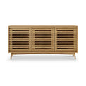 Kari-oak-3-door-sideboard-light-stain from Roseland Furniture