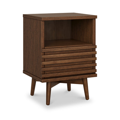 Kari Dark Oak Slim Bedside Table