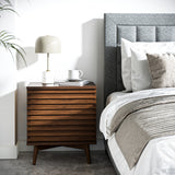 Kari-oak-bedside-dark-stain from Roseland Furniture