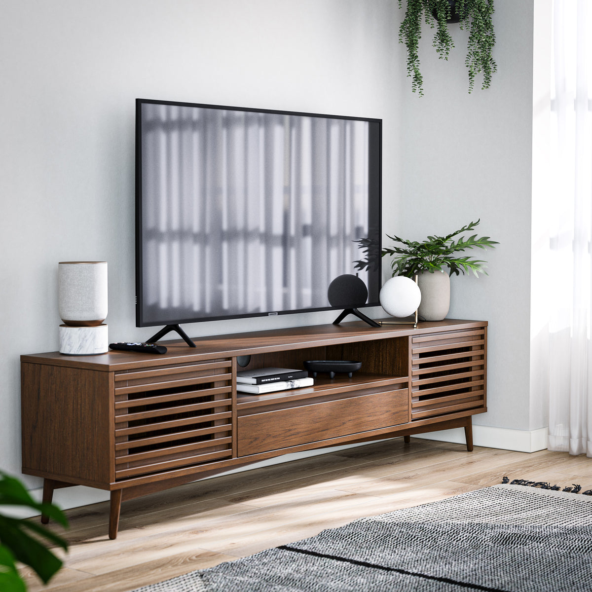 Kari-oak-190cm-extra-wide-tv-unit-dark-stain from Roseland Furniture