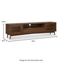 Kari-oak-190cm-extra-wide-tv-unit-dark-stain from Roseland Furniture