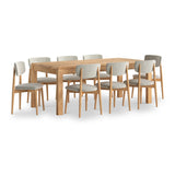 Penryn Oak 150-200cm Extending Dining Table Size1 from Roseland Furniture