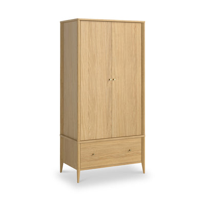 Cavell Oak Double Wardrobe