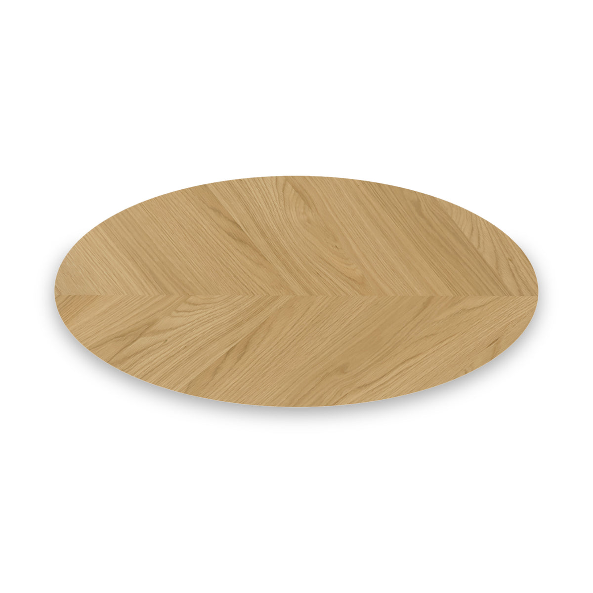 Flintham Oak Oval Coffee Table Dims from Roseland Furniture