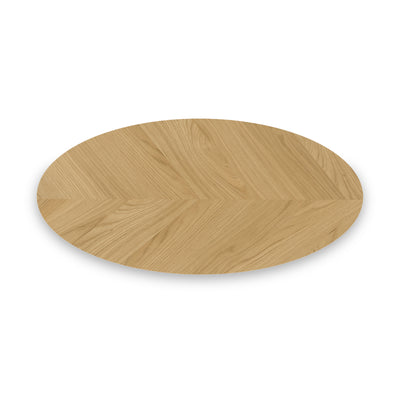 Flintham Oak Oval Coffee Table