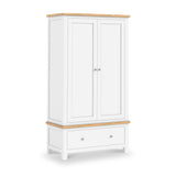 Farrow XL Double Wardrobe with Drawer from Roseland Furniture