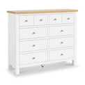 Farrow-4-over-6-drawer-chest-white  from Roseland Furniture