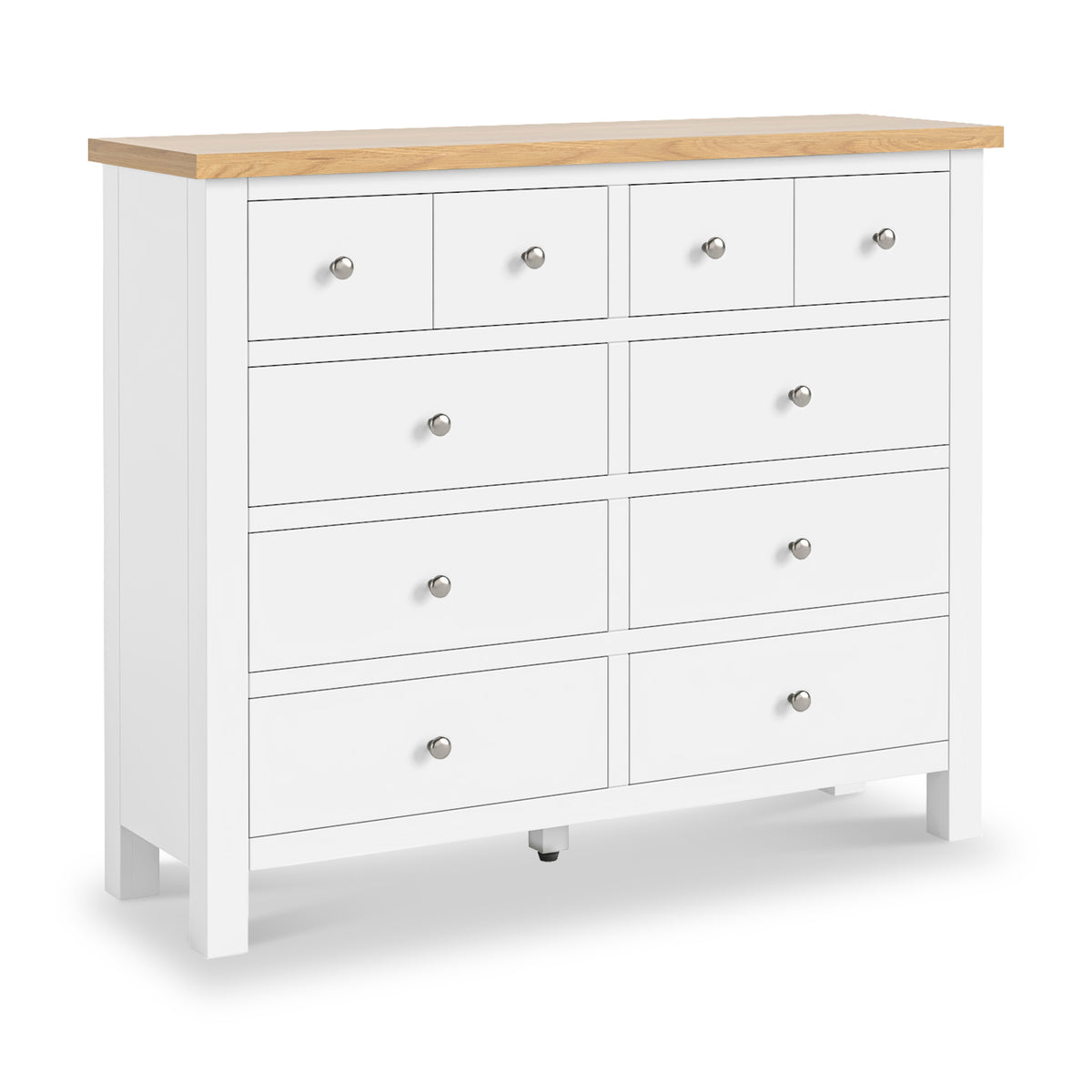 Farrow-4-over-6-drawer-chest-white  from Roseland Furniture