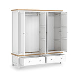 Farrow 4 Door Wardrobe from Roseland Furniture