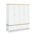 Farrow-4-door-wardrobe-white from Roseland Furniture