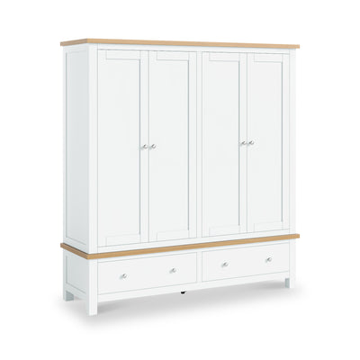 Farrow 4 Door Wardrobe with 2 Drawers