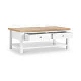 Farrow XL Coffee Table with 2 Drawers from Roseland Furniture