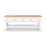 Farrow XL Coffee Table with 2 Drawers from Roseland Furniture