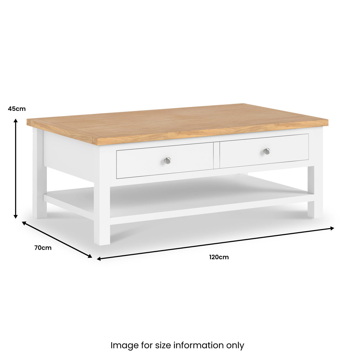 Farrow-XL-Coffee-Table-white from Roseland Furniture